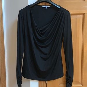 MaxMara Women’s Small Black draped top